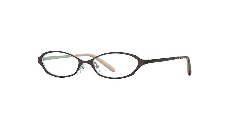 Michael Stars MS Bright Eyes SEMS BRIG00 Eyeglass Frames - Sienna Sea SEMS BRIG005025 BN