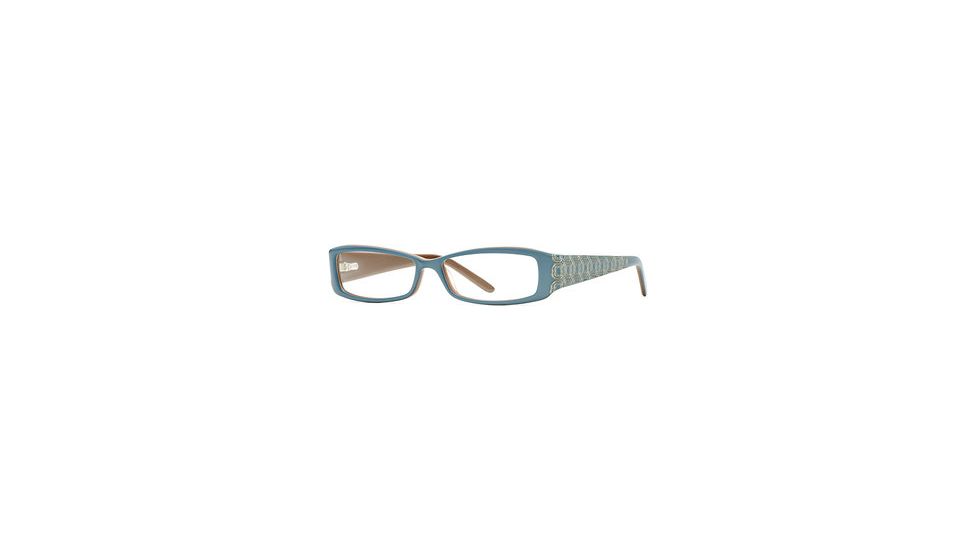 Michael Stars MS Journey SEMS JOUR00 Bifocal Prescription Eyeglasses - Teal SEMS JOUR005335 BL