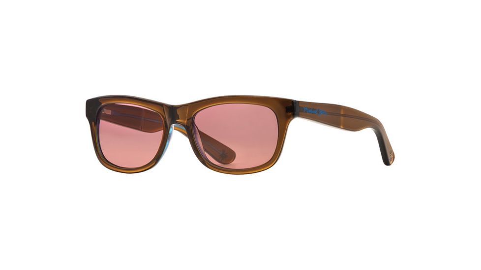 Michael Stars MS Outspoken SEMS OUTS06 Single Vision Prescription Sunglasses SEMS OUTS065440 BN - Lens Diameter 54 mm, Lens Diameter 58 mm, Frame Color Ginger Blue