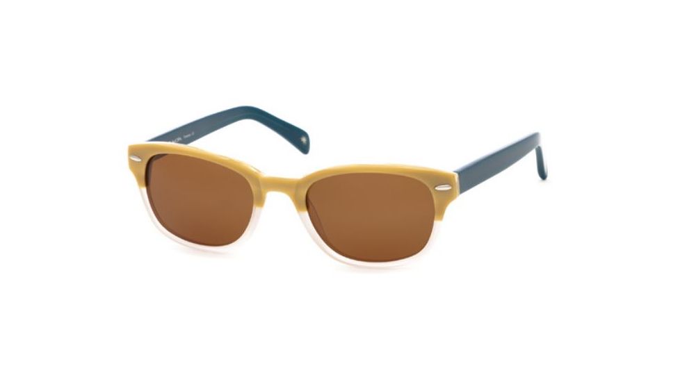 Michael Stars MS Timeless SEMS TIME06 Sunglasses - Linen Teal SEMS TIME065245 TN