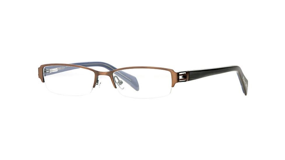 Michael Stars MS Treasure SEMS TREA00 Progressive Prescription Eyeglasses - Caramel SEMS TREA005035 BN