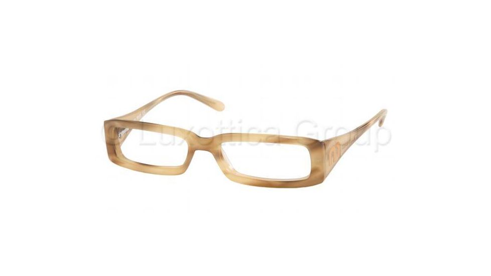 Miu Miu MU 05EV Eyeglasses Styles Honey Frame w/Non-Rx 50 mm Diameter Lenses