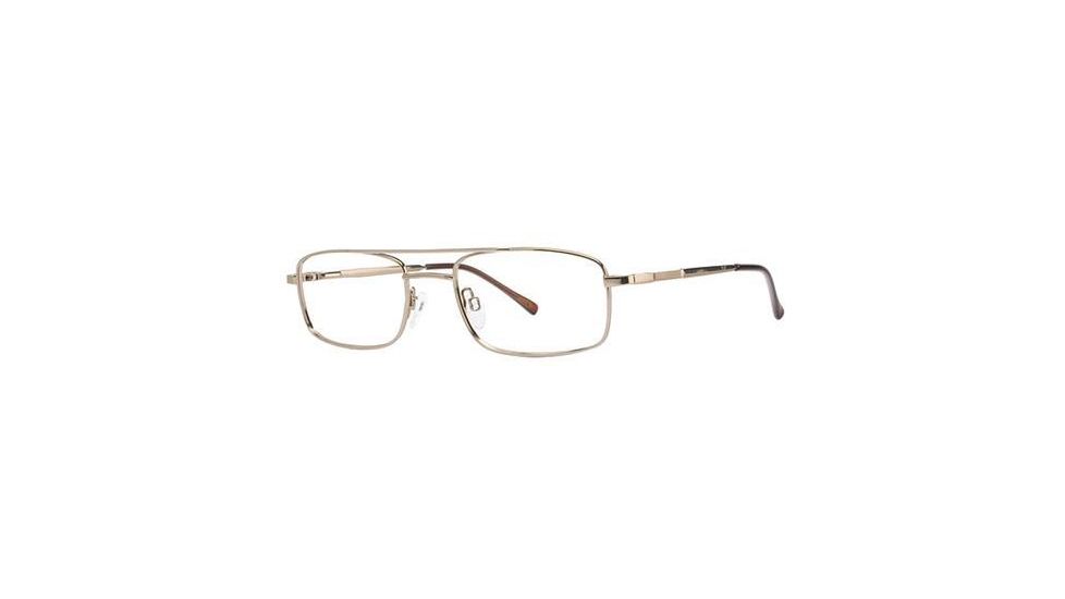 Moderato 201 Progressive Prescription Eyeglasses - Frame Brown, Size 52/19mm MDMODERATO20102