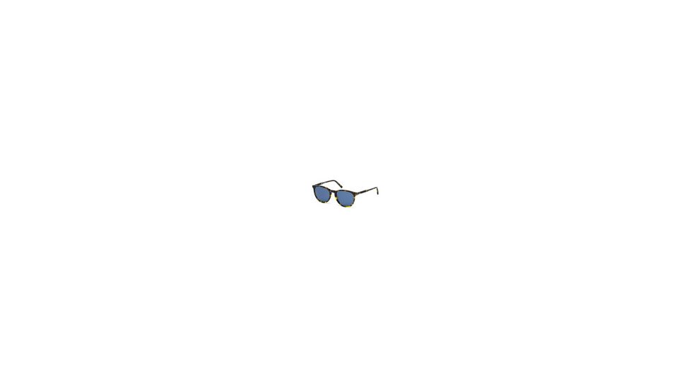 Mont Blanc MB588S Sunglasses - Coloured Havana Frame Color, Blue Lens Color
