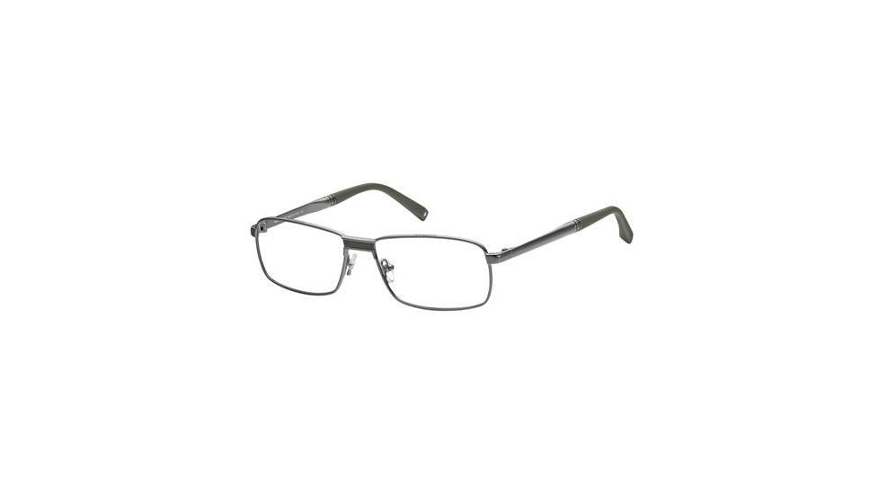 Montblanc MB0348 Eye Glass Frames - Shiny Gun Metal Frame Color