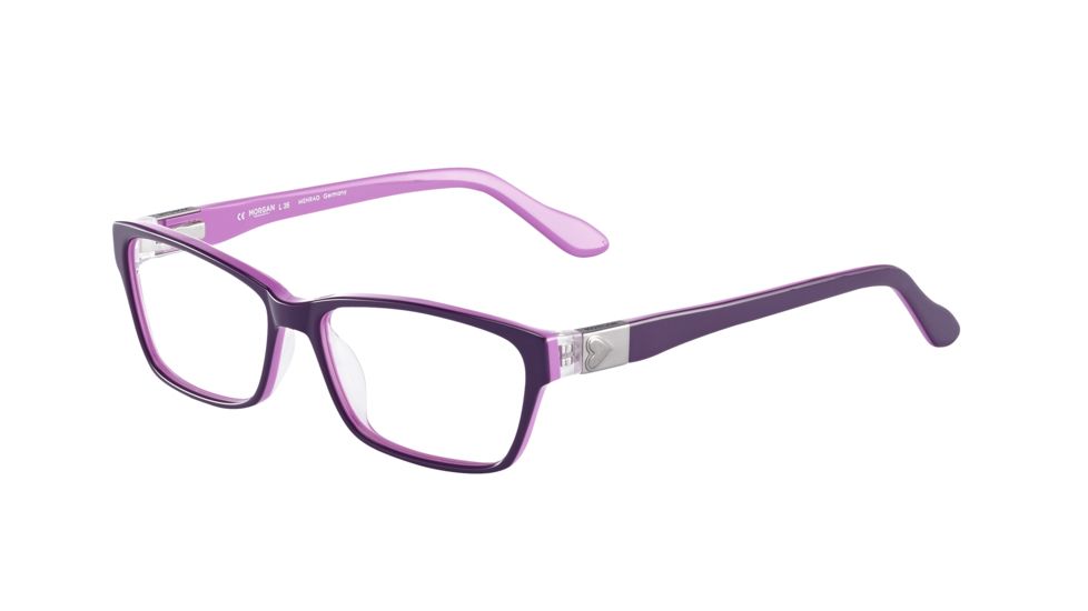 Morgan Prescription Eyeglasses 201090 Bifocal Darkviolet Frame