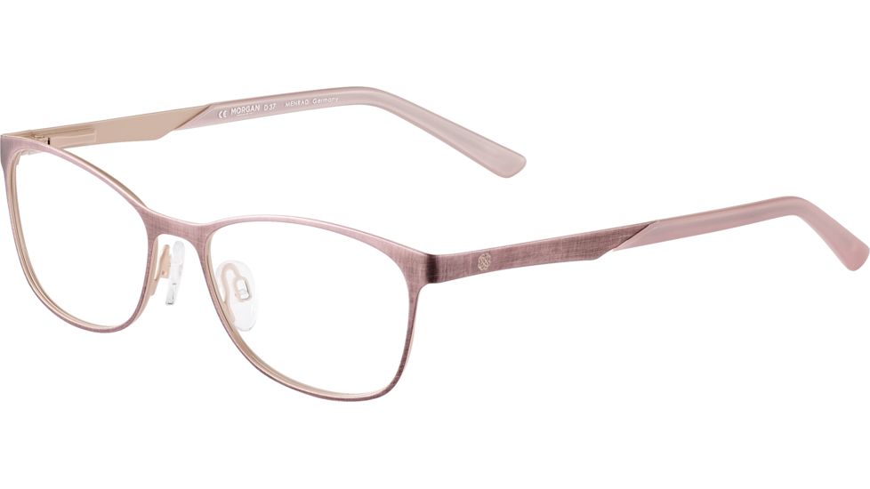 Morgan 203156 Bifocal Prescription Eyeglasses, Pink Nude Frame, 203156-537BI