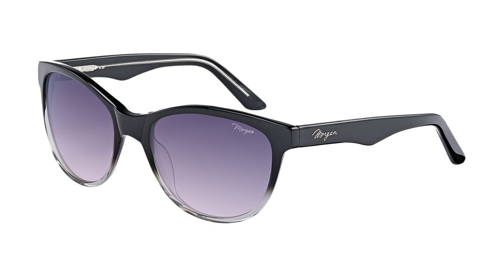 Morgan 207161 Sunglasses, Black Frame, Purple Lens-207161-6746