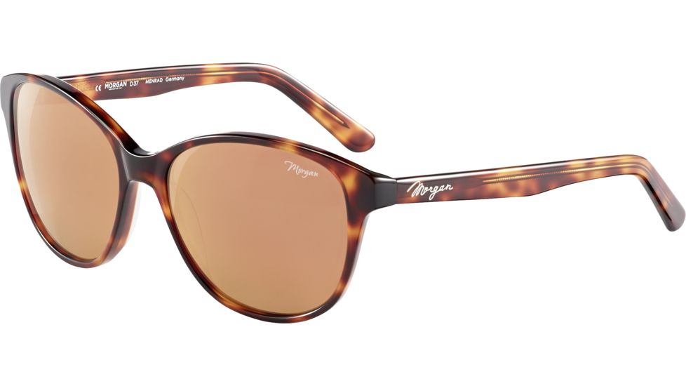 Morgan 207178 Sunglasses, Brown Havana Frame, Grey Brown Rose Gold Mirror Lens, 207178-4103