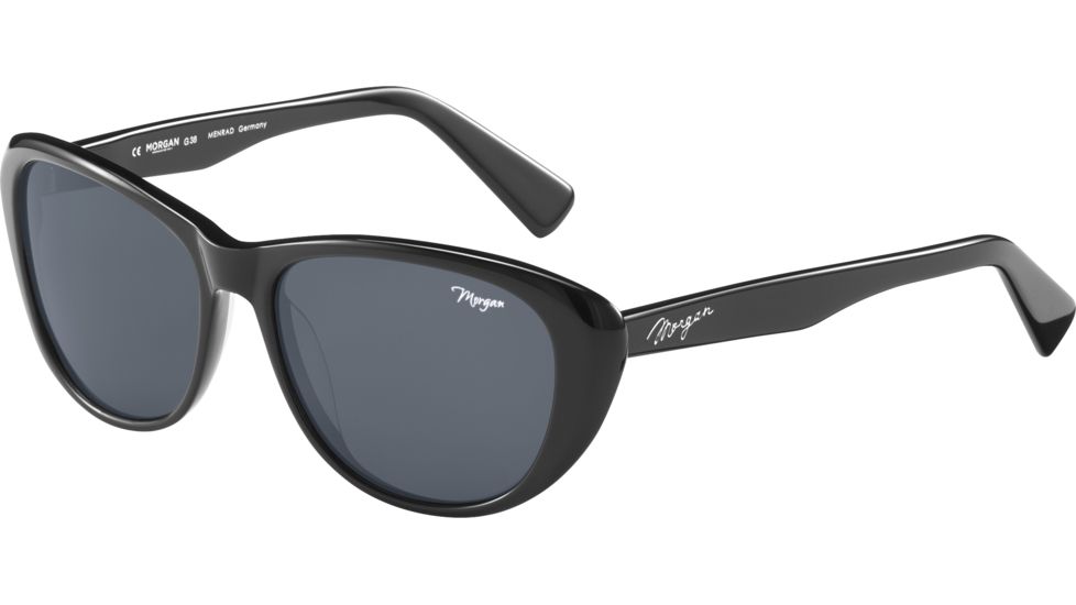 Morgan 207190 Sunglasses, Black Frame, Grey Lens, 207190-8840