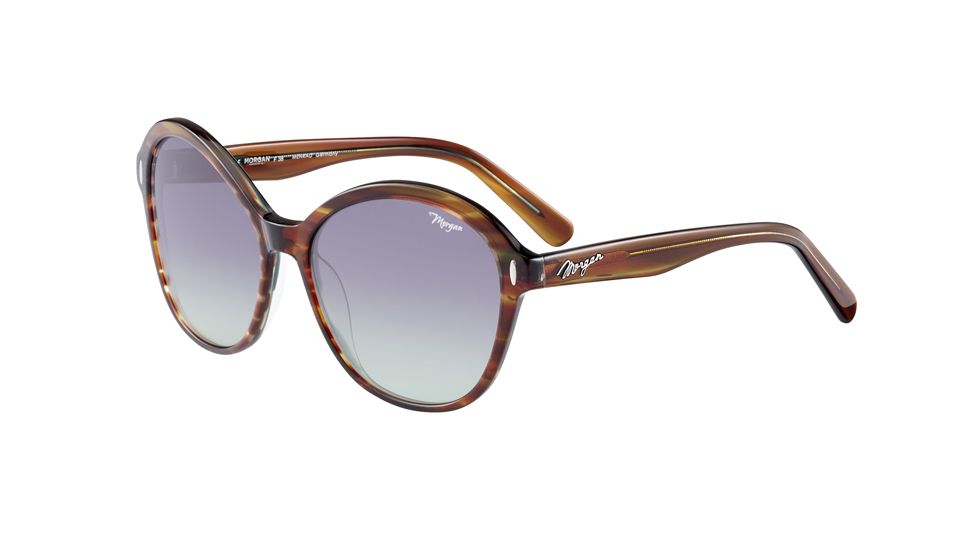Morgan 207198 Sunglasses, Brown Frame, Grey Blue Gradient Lens, 207198-4311