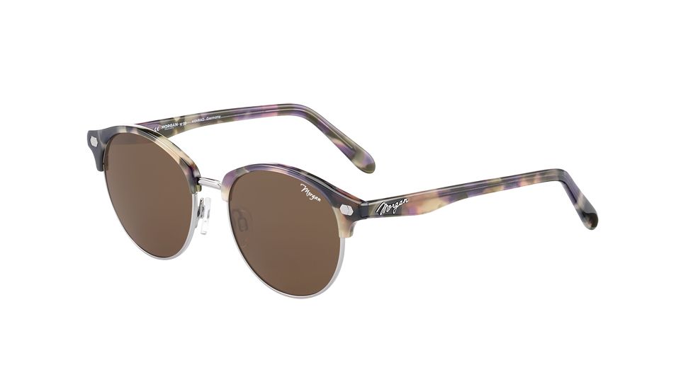 Morgan 207347 Sunglasses,Grey/Ruthenium Frame,Brown Lens, 207347-4329