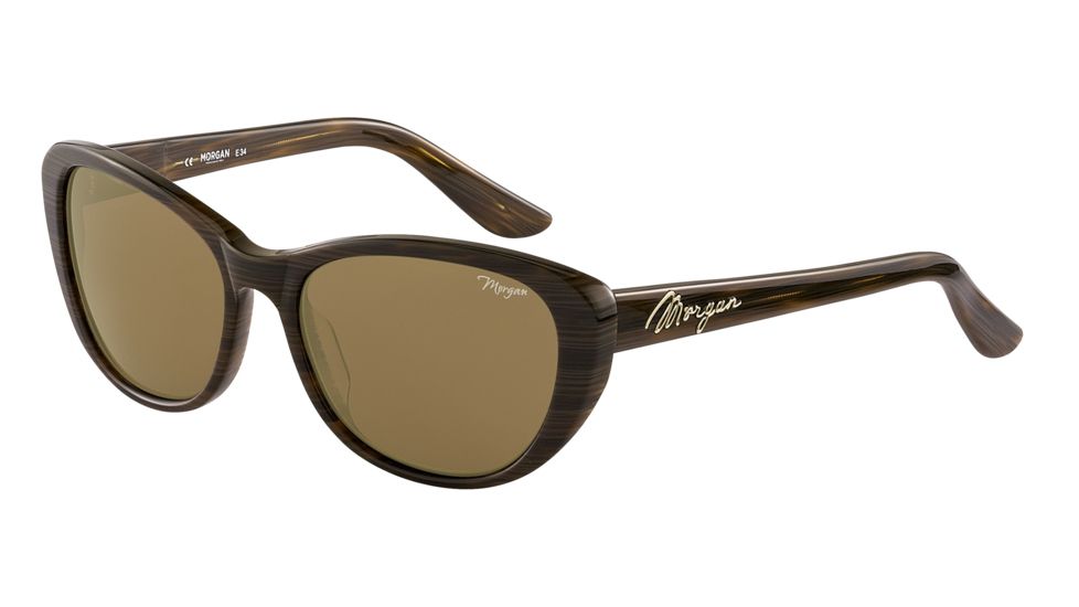 Morgan No. 207148 Sunglasses - Brown Frame and Brown Lens 207148-6508