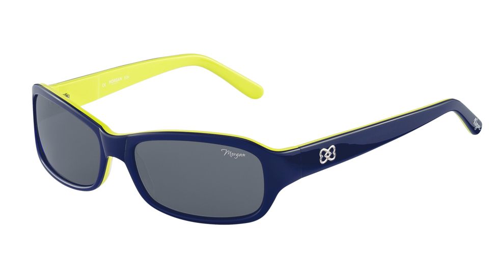 Morgan No. 207149 Sunglasses - Blue Frame and Grey Lens 207149-6510