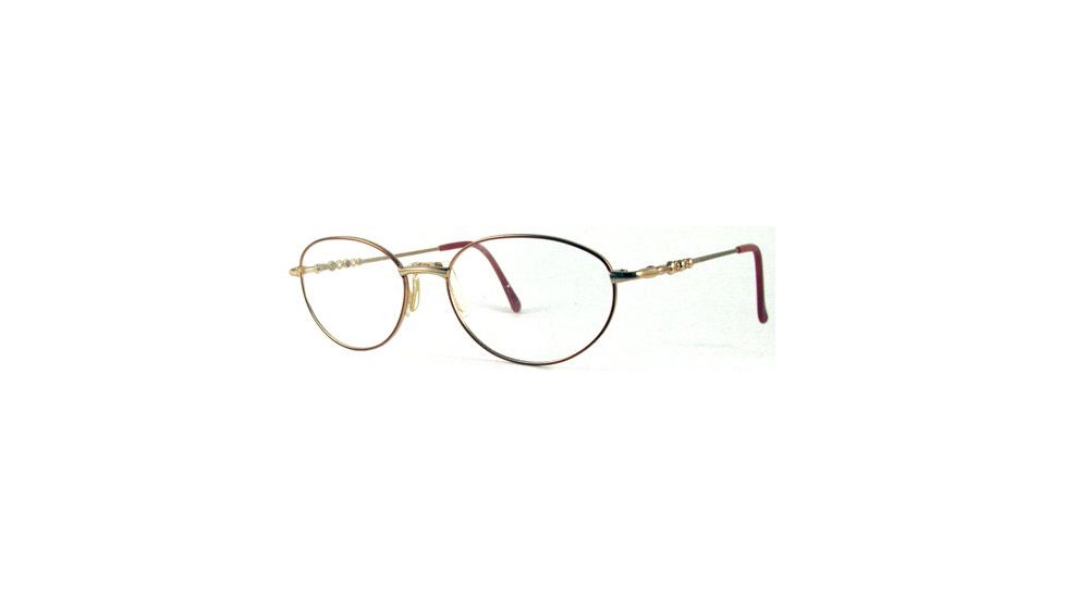 National NA0010 Eyeglass Frames - Gold Frame Color