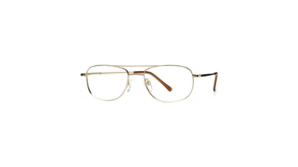 National NA0077 Eyeglass Frames - Gold Frame Color
