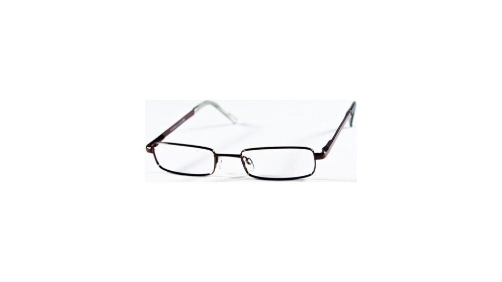 National NA0099 Eyeglass Frames - Shiny Gun Metal Frame Color