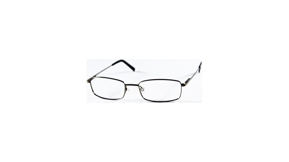 National NA0240 Eyeglass Frames - Shiny Gun Metal Frame Color