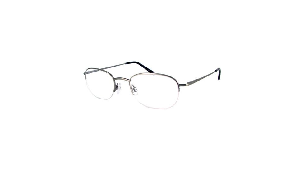 National NA0303 Eyeglass Frames - Matte Gun Metal Frame Color