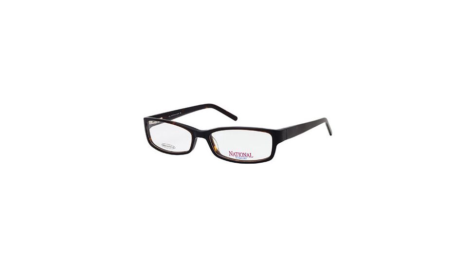 National NA0309 Eyeglass Frames - Dark Havana Frame Color