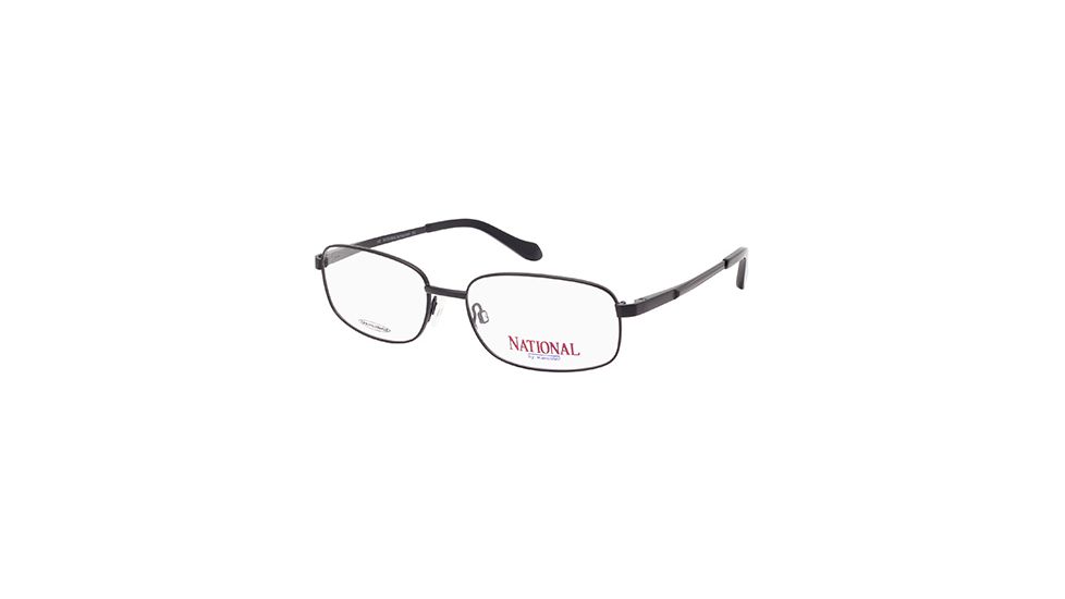 National NA0333 Eyeglass Frames - Black Frame Color