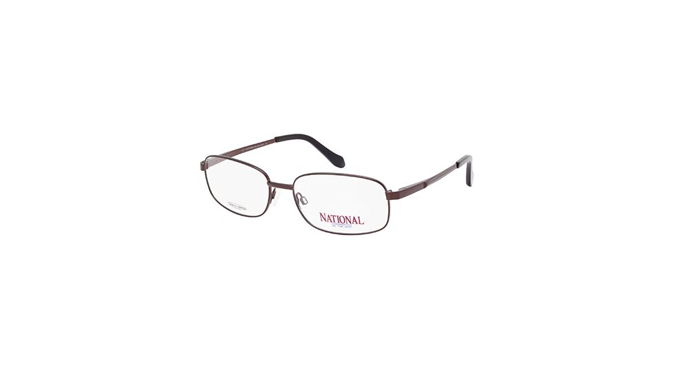 National NA0333 Eyeglass Frames - Dark Brown Frame Color