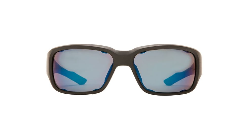 Native Eyewear Bolder Sunglasses, Asphalt Frame, Blue Reflex Gray Lens, Polarized, 138 302 519