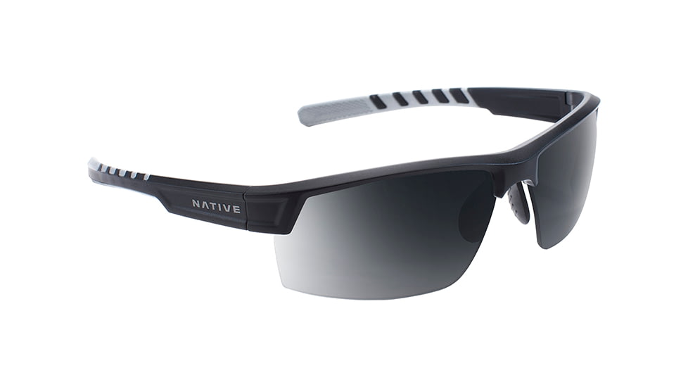 Native Eyewear Catamount, Matte Black / Crystal Frame, Gray Lens, 189 931 523