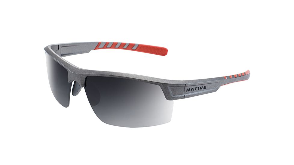 Native Eyewear Catamount, Platinum Frame, Gray Lens, 189 603 523