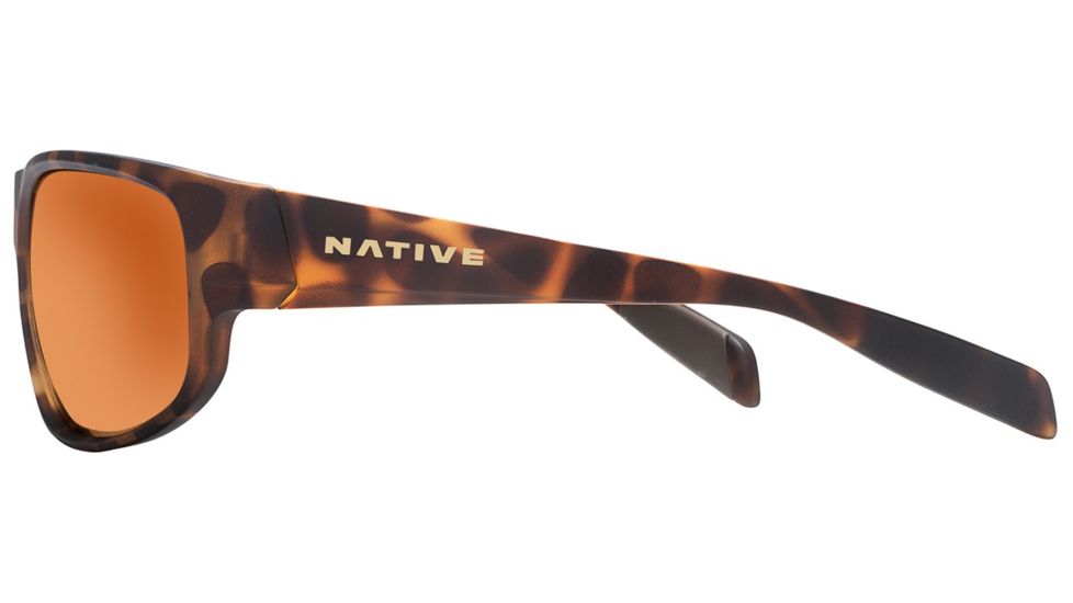 Native Eyewear Crestone Sunglasses,Desert Tort Frame,Brown Lens,Polarized,176 312 524