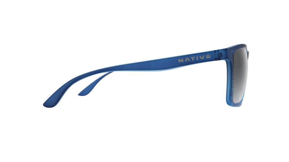 Native Eyewear FourCorners, Blue Water Frame, Silver Reflex Lens, 198 942 528