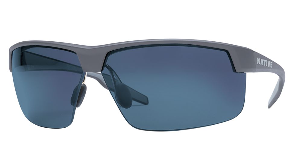 Native Eyewear Hardtop Ultra XP, Granite Frame, Blue Reflex Lens, 182 911 526