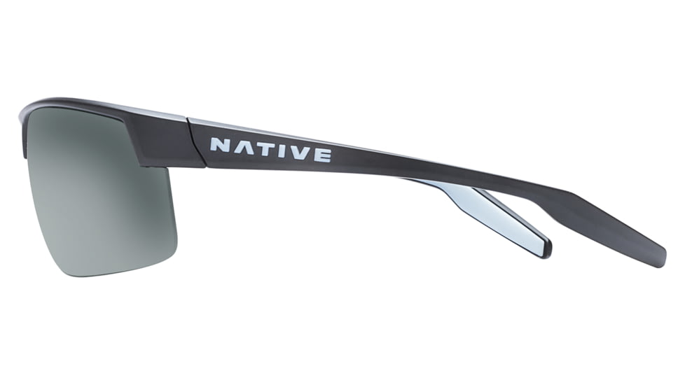 Native Eyewear Hardtop Ultra XP, Matte Black Frame, Gray Lens, 182 302 523