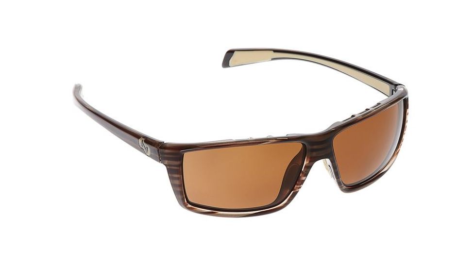Native Eyewear Sidecar Sunglasses, Wood Frame, Brown Lens, Polarized, 158 361 524