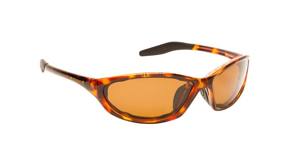 Native Eyewear Silencer Sunglasses, Maple Tort Frame, Brown Lens, Polarized, 115 342 515