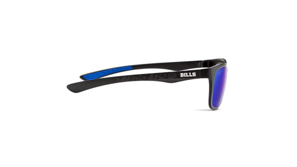 NFL Wayfarer Buffalo Bills Bifocal Prescription Sunglasses, Matte Black Frame, 622088T04BI