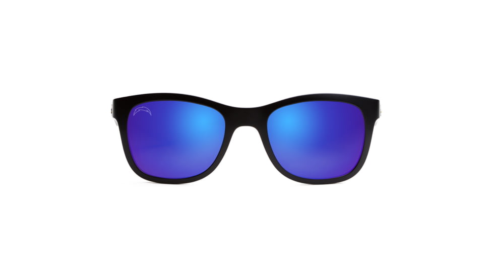 NFL Wayfarer Los Angeles Chargers Bifocal Prescription Sunglasses, Matte Black Frame, 622088T26BI