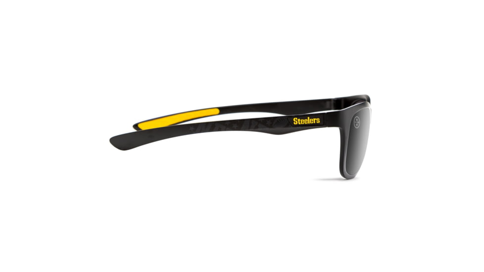 NFL Wayfarer Pittsburgh Steelers Bifocal Prescription Sunglasses, Matte Black Frame, 622088T25BI