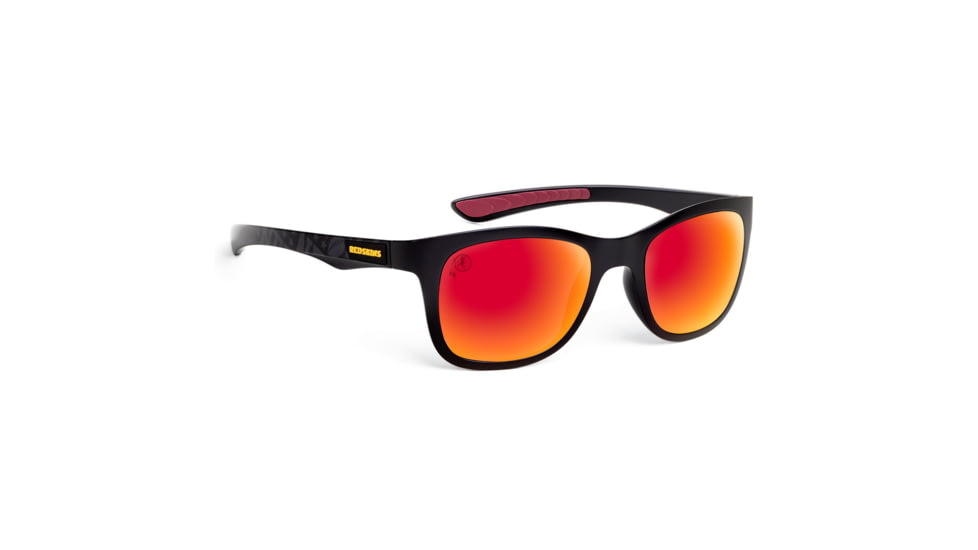 NFL Wayfarer Washington Redskins Bifocal Prescription Sunglasses, Matte Black Frame, 622088T32BI