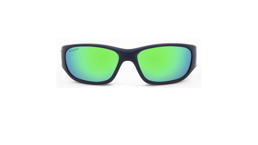 NFL Zone Seattle Seahawks Bifocal Prescription Sunglasses, Matte Dark Blue Frame, 655975T28BI