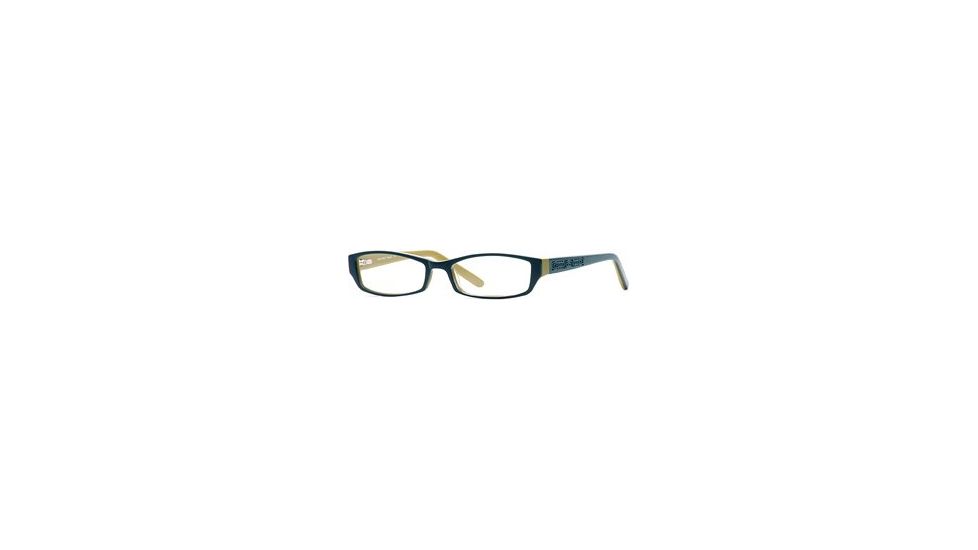 Nicole Miller Brasilia SENM BRAS00 Single Vision Prescription Eyewear - Teal SENM BRAS005140 BL