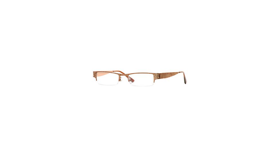Nicole Miller Collection NL Luxe SENL LUXE00 Bifocal Prescription Eyeglasses - Truffle SENL LUXE005140 BN
