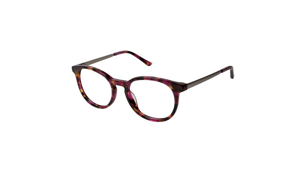Nicole Miller Eliza Eyeglass Frames - Frame Rose Tortoise, Size 50/18mm NMELIZA03
