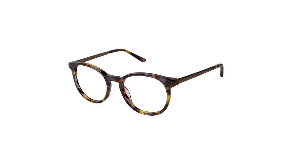 Nicole Miller Eliza Eyeglass Frames - Frame Tortoise/Gold, Size 50/18mm NMELIZA01