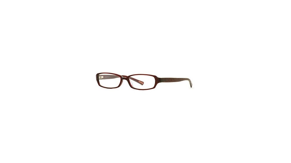 Nicole Miller Fuego SENM FUEG00 Single Vision Prescription Eyewear - Chili SENM FUEG005037 RD