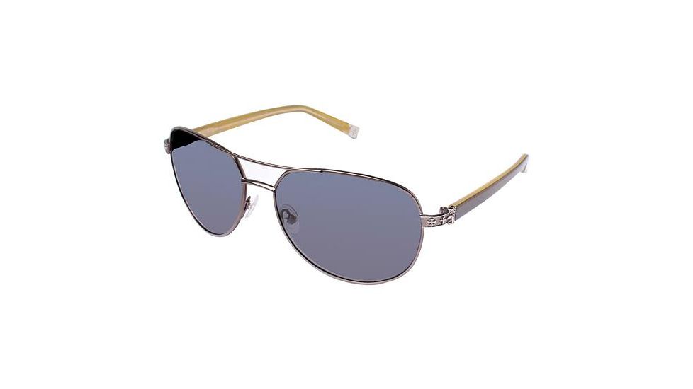 Nicole Miller Norfolk Single Vision Prescription Sunglasses NMNORFOLK03 - Frame Color Gunmetal