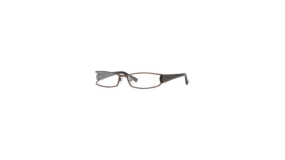 Nicole Miller Style Savvy SENM STYL00 Single Vision Prescription Eyewear - Cinnamon SENM STYL005035 BN