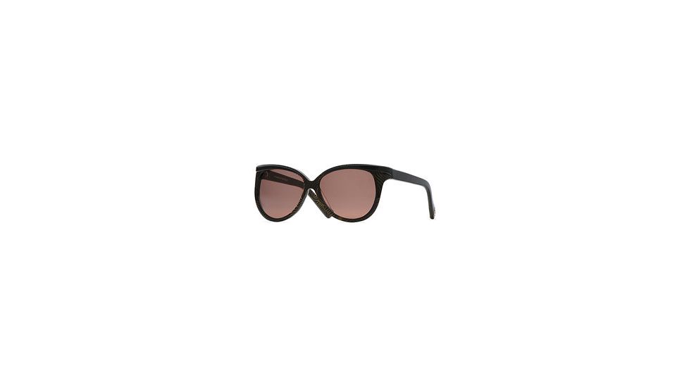 Nicole Miller Tres Chic SENM TRES06 Progressive Prescription Sunglasses SENM TRES065630 BK - Lens Diameter: 60 mm, Lens Diameter: 56 mm, Frame Color: Gold Swirl