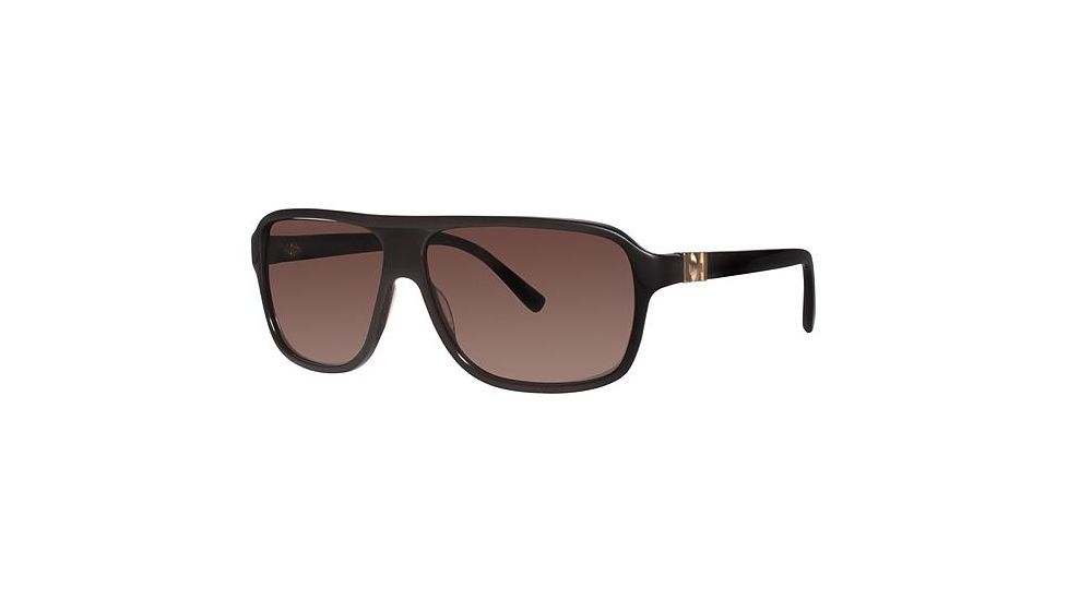 Nicole Miller Vandam Sunglasses - Frame Chocoloate Brown, Lens Color Brown Gradient NMVANDAM02