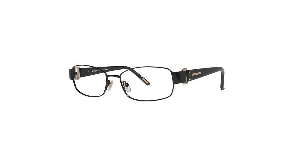 Nina Ricci NR2401CF Bifocal Prescription Eyeglasses - Frame BLACK/BEIGE, Size 53/16mm NR2401CF01